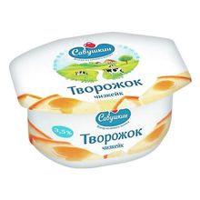 Паста творожная Савушкин чизкейк 3,5% БЗМЖ 120 г