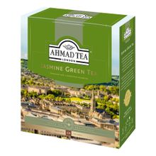 Чай зеленый Ahmad Tea Jasmine Green Tea с жасмином в пакетиках 2 г х 100 шт