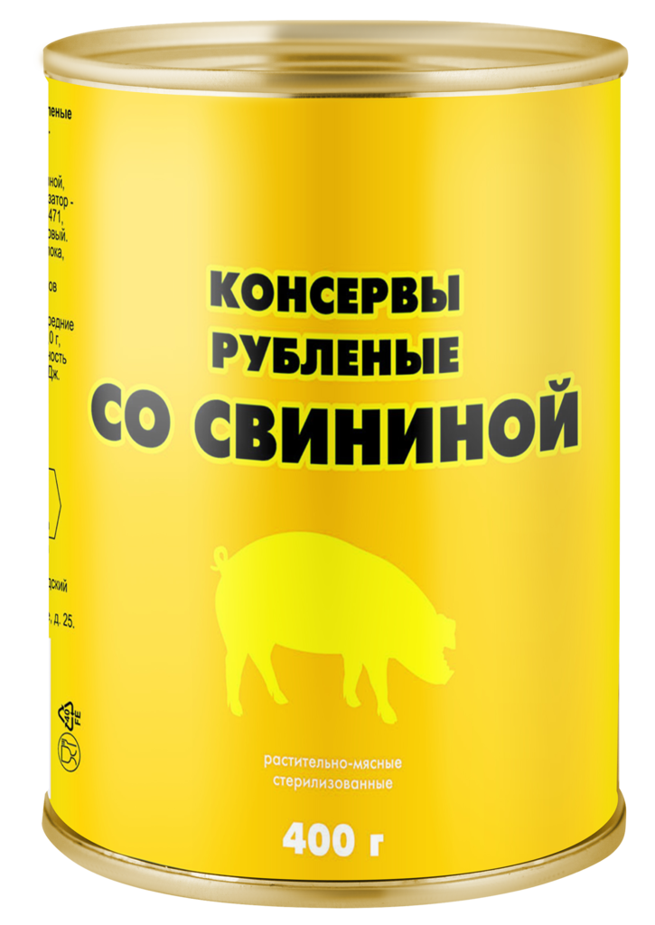 Свинина тушеная, 340г (Россия, 340 г)