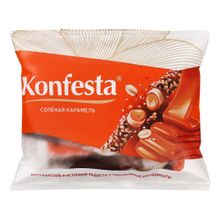Конфеты шоколадные Konfesta Соленая карамель с кремовой начинкой 180 г