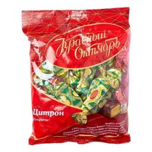 Конфеты глазированные Красный Октябрь Цитрон 250 г