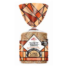 Хлеб Аладушкин Кельн многозерновой пшеничный в нарезке 400 г